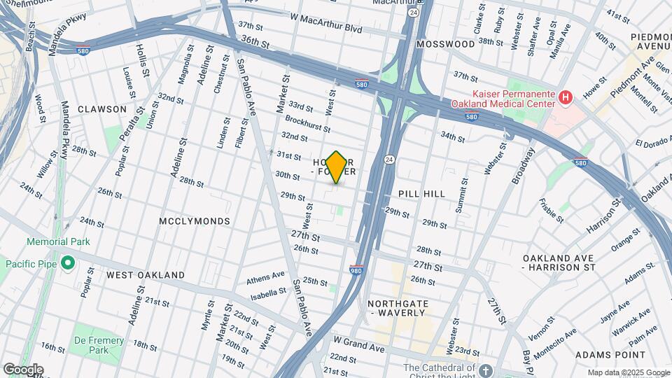 699 30th St Map and Location Details