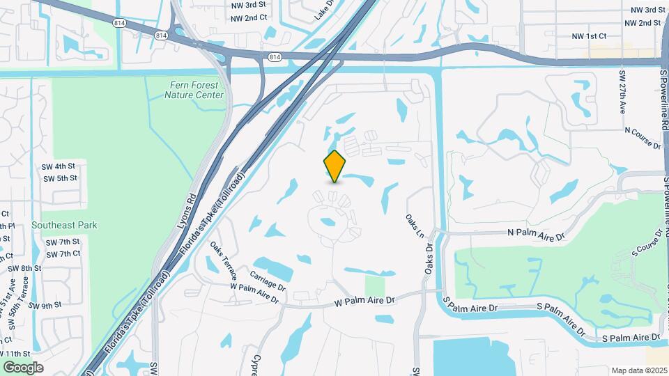 3930 Oaks Clubhouse Dr Map and Location Details