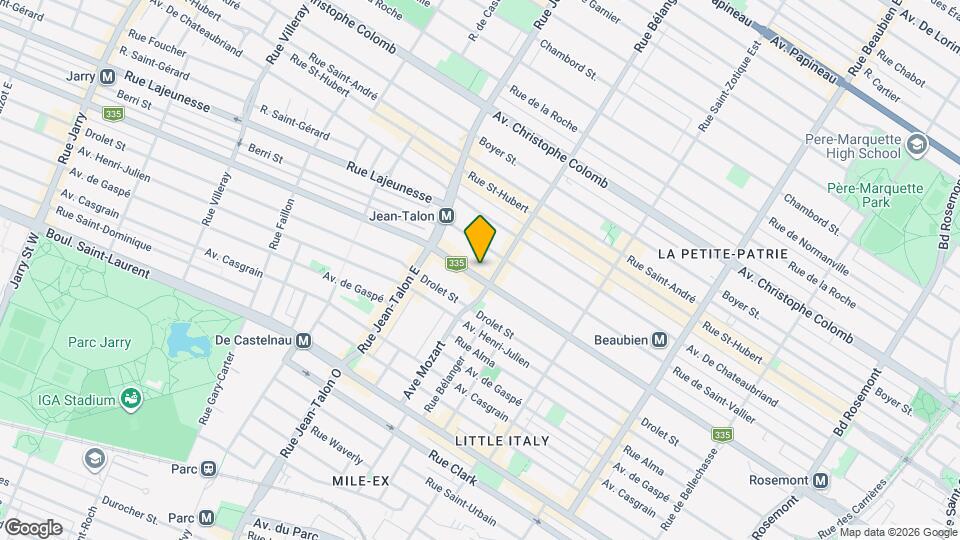 6973 Saint-Denis Rue Map and Location Details