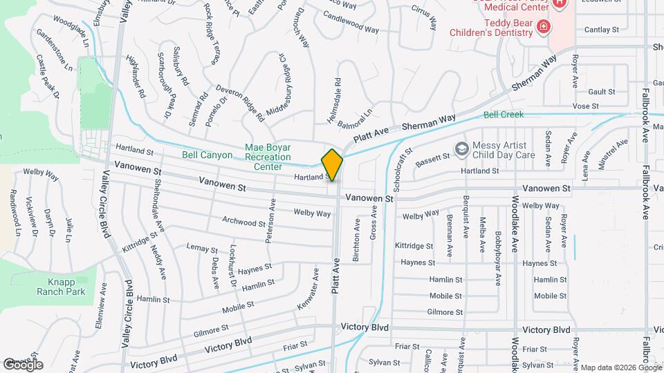 6815 Platt Ave Mapa y Detalles de la Ubicación