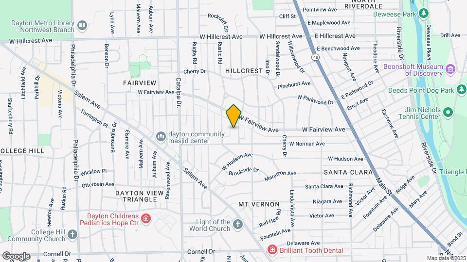 2029 Mayfair Rd Map and Location Details