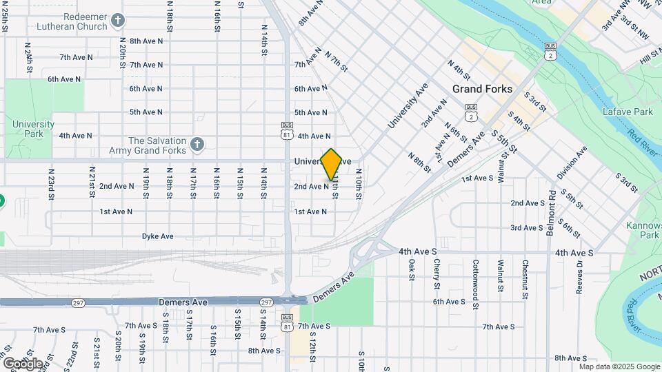 1110 2nd Ave N Map and Location Details