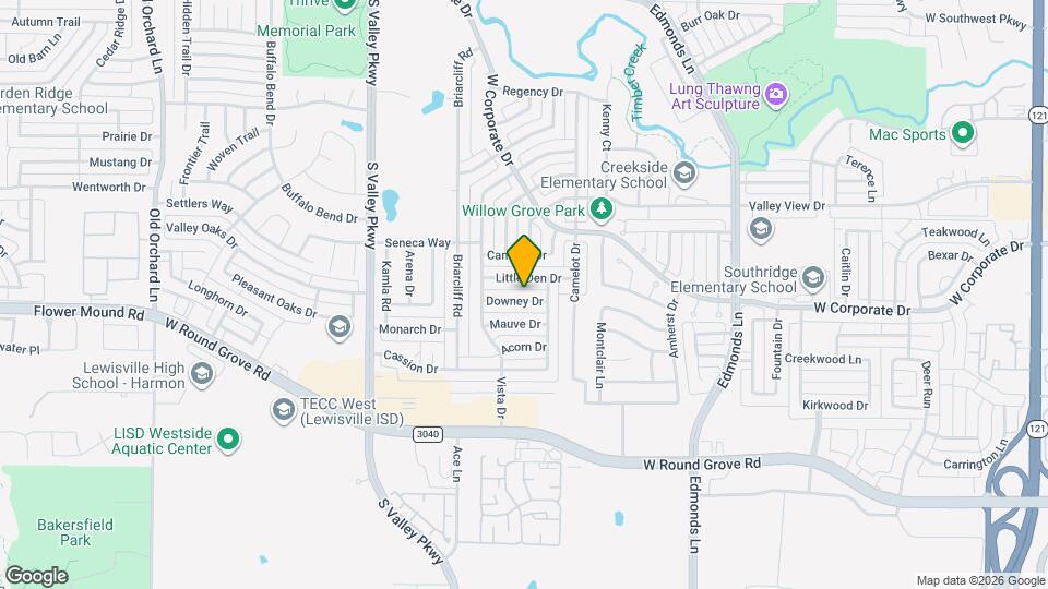 983 Downey Dr Map and Location Details