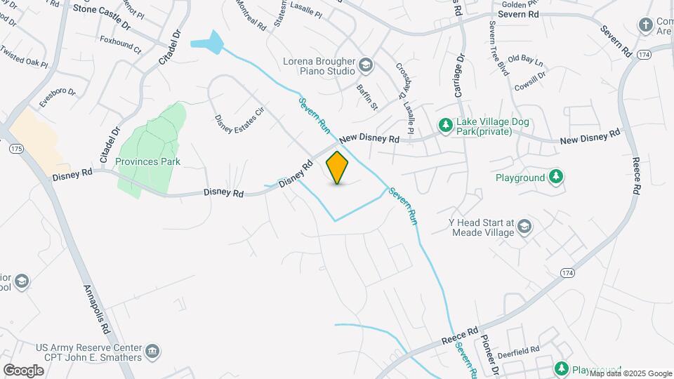 8631 St Anthony Dr Map and Location Details