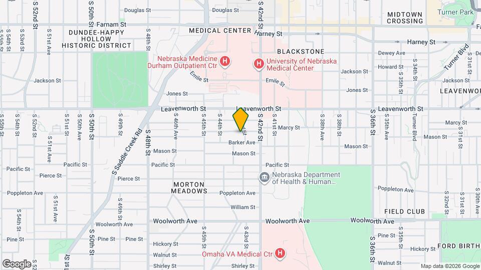 4307 Mayberry St Map and Location Details