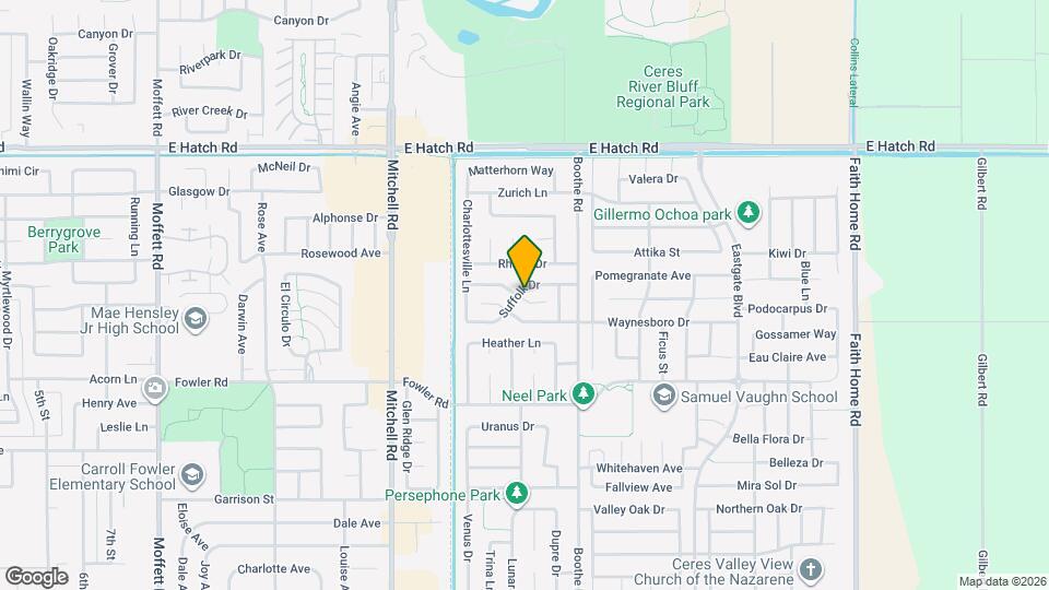 3400 Suffolk Dr Map and Location Details