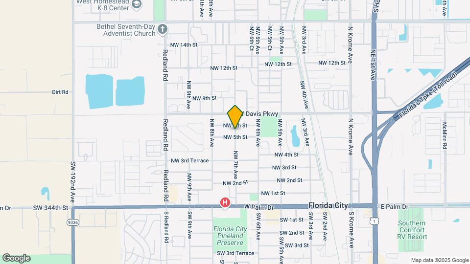 548 NW 7th Ave Mapa y Detalles de la Ubicación