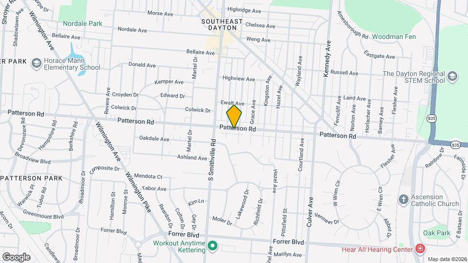 1518 Patterson Rd Map and Location Details
