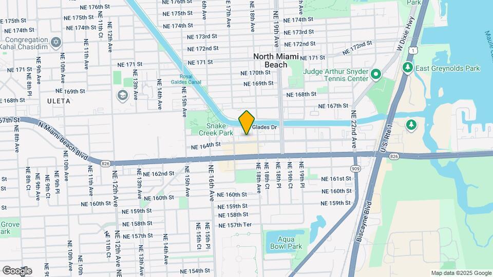 1735 NE 164th St Map and Location Details