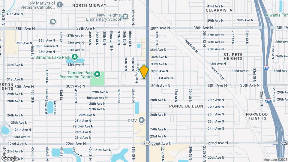 3080 34th St N Mapa y Detalles de la Ubicación