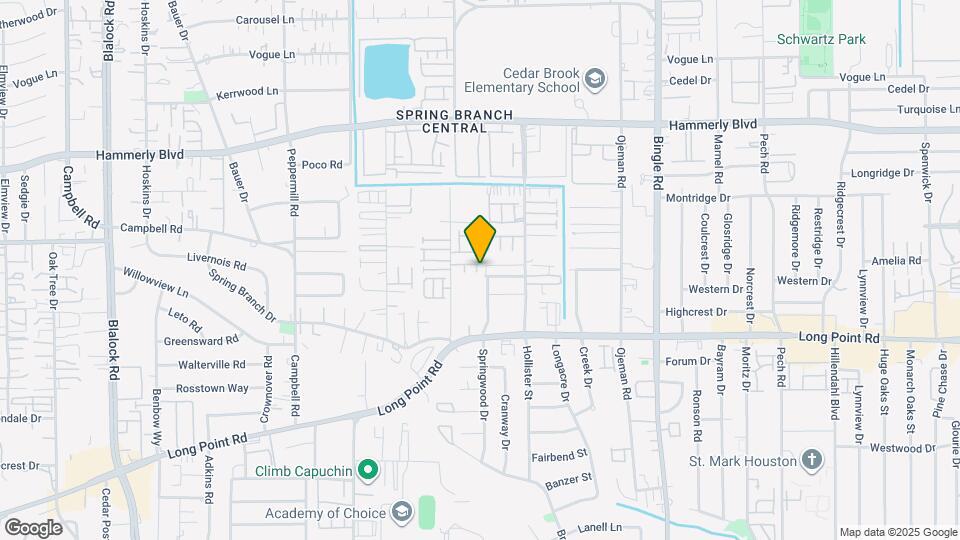 1804 Cavanal St Map and Location Details