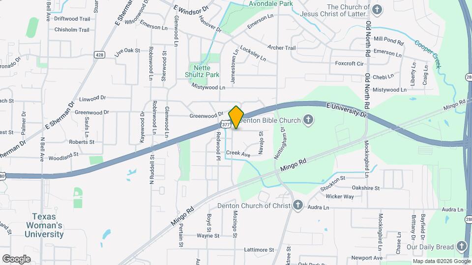 1804 Mohican Ave Map and Location Details