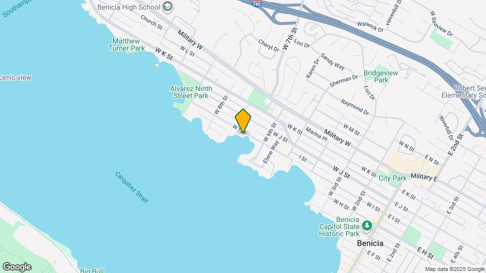 676 W I St Map and Location Details