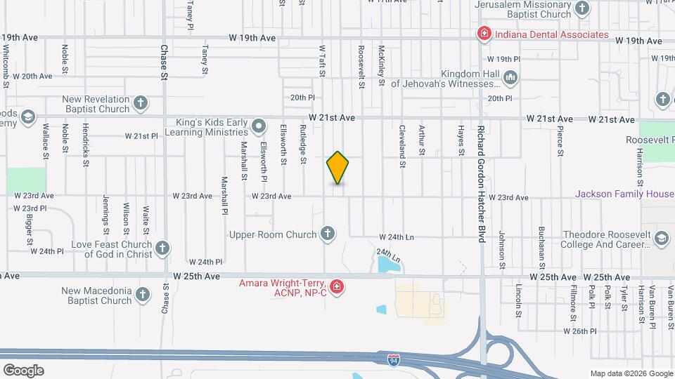 2280 Roosevelt Pl Map and Location Details