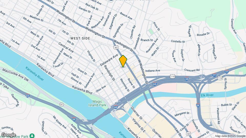 308-306 Roane St Map and Location Details