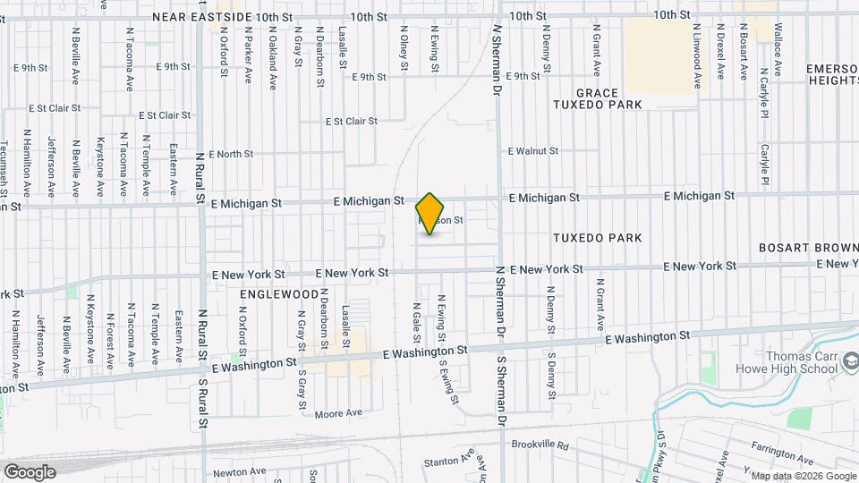 3540 E Vermont St Map and Location Details