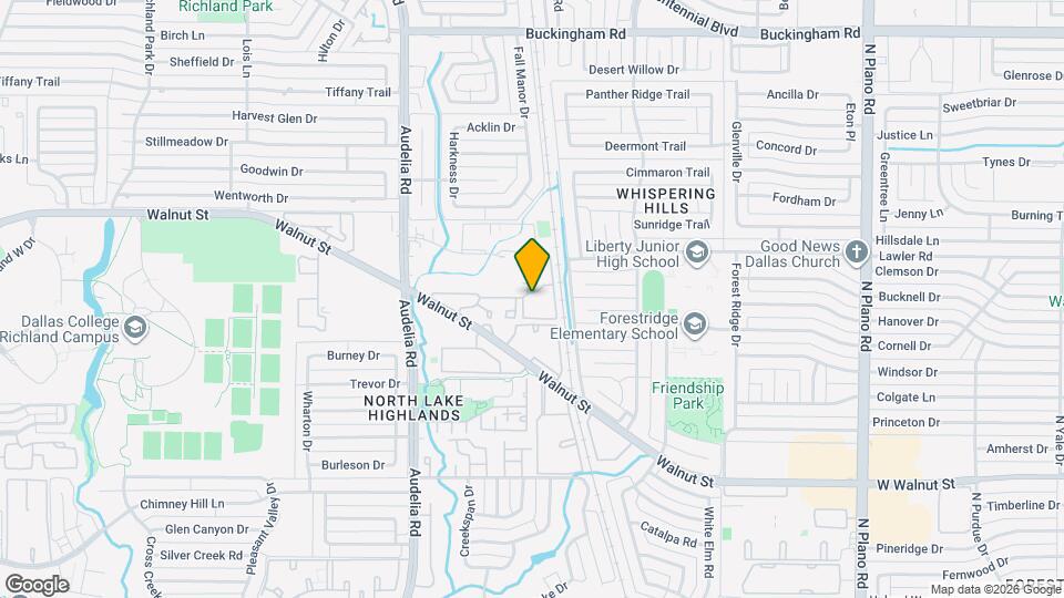 9815 Walnut St, Unit H102 Mapa y Detalles de la Ubicación