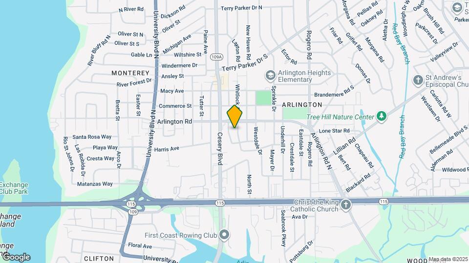 1210 Whitlock Ave Map and Location Details