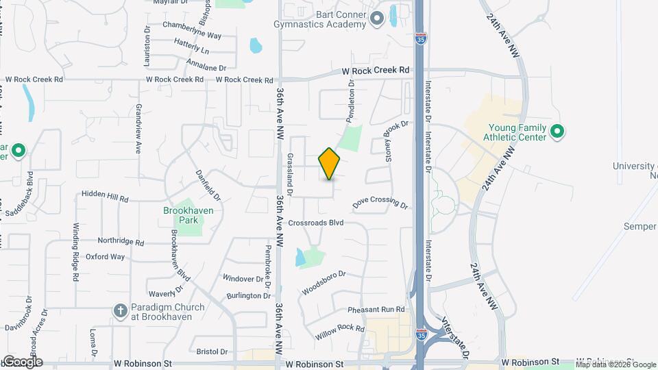 1904 Pendleton Dr Map and Location Details