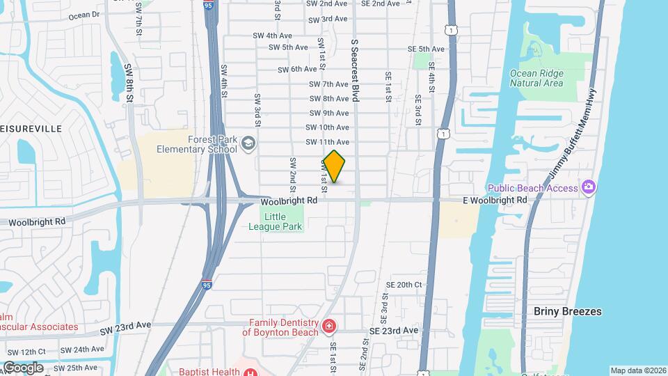 134 SW 14th Ave Mapa y Detalles de la Ubicación