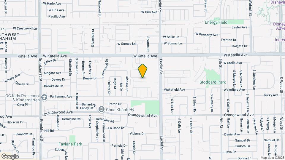 10841 Palma Vista Ave Map and Location Details