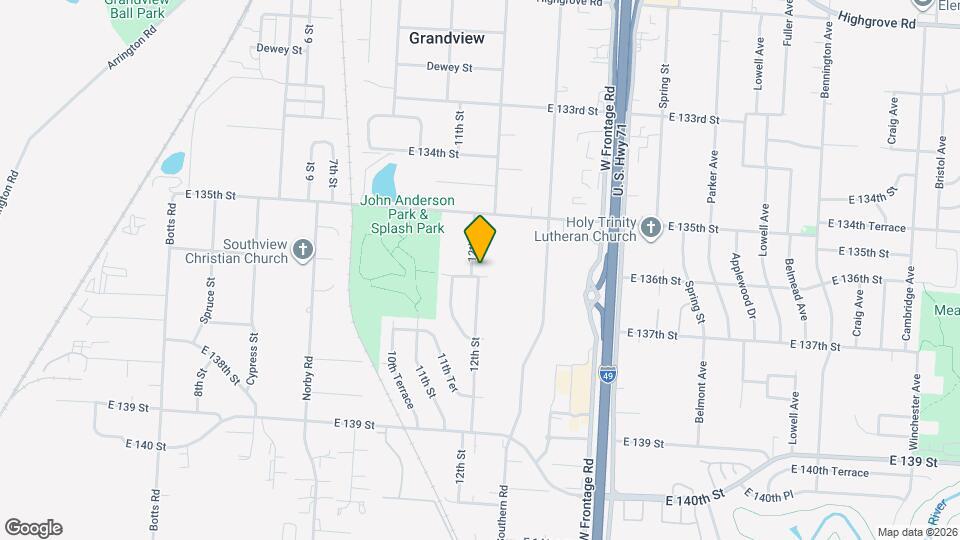 1200 E 136th St Map and Location Details