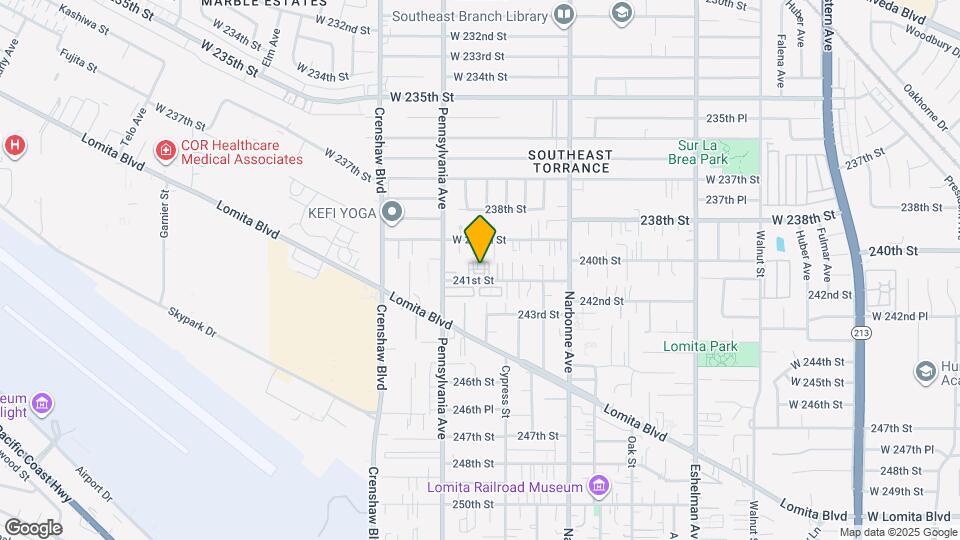 2333 241st St Map and Location Details