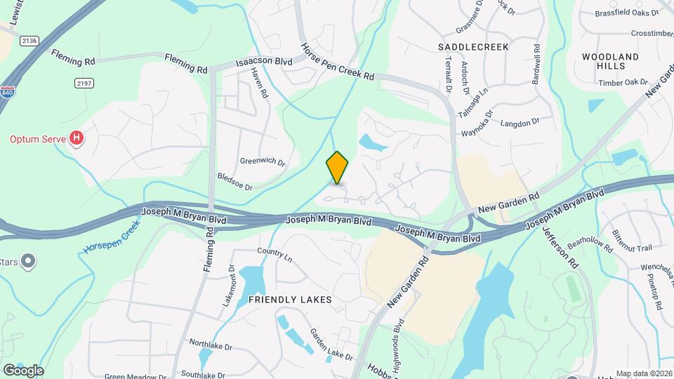 1 Meadow Crossing Ct Map and Location Details