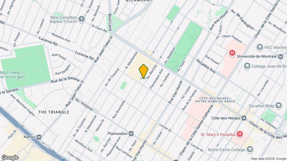 3921 Barclay Av Map and Location Details