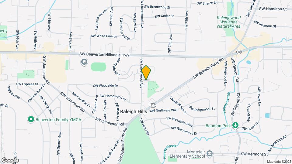 5050 SW Laurelwood Ave Map and Location Details