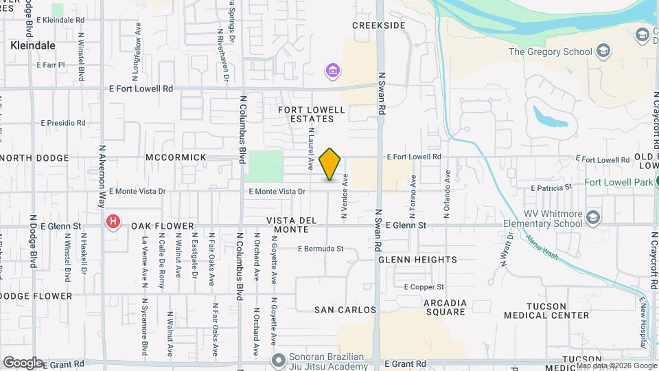 4541 E San Francisco Blvd Mapa y Detalles de la Ubicación