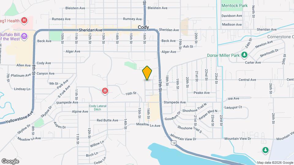 1536 16th St, Unit Suite #4 Map and Location Details