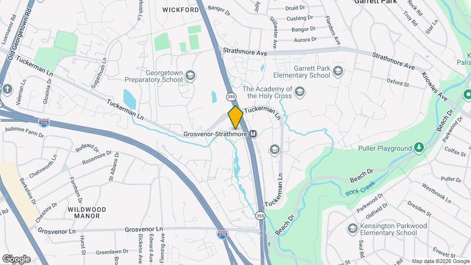 10500 Rockville Pike Map and Location Details