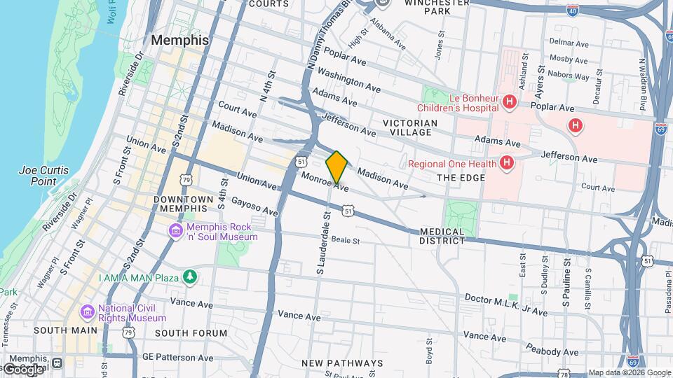 449 Monroe Ave Map and Location Details