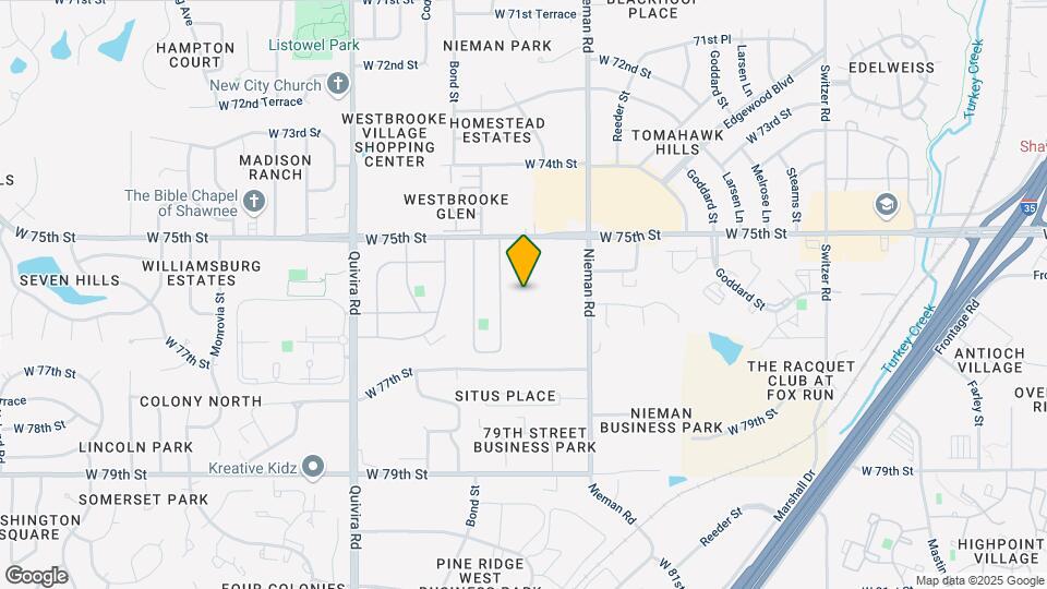 11128 W 76th Terrace-Unit -ID44A Map and Location Details
