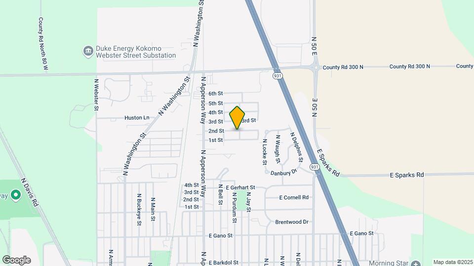 2900 N Apperson Way Map and Location Details