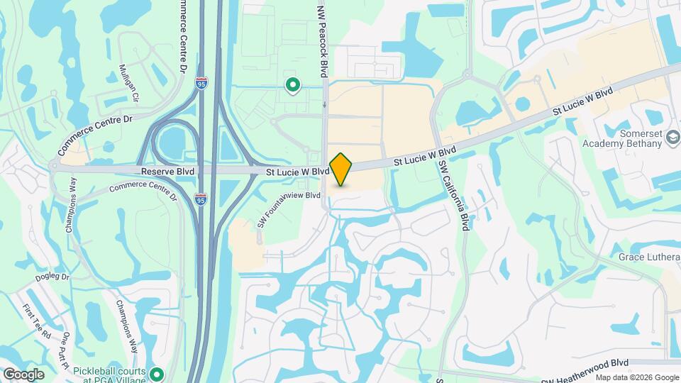 102 SW Peacock Blvd, Unit #2-104 Map and Location Details