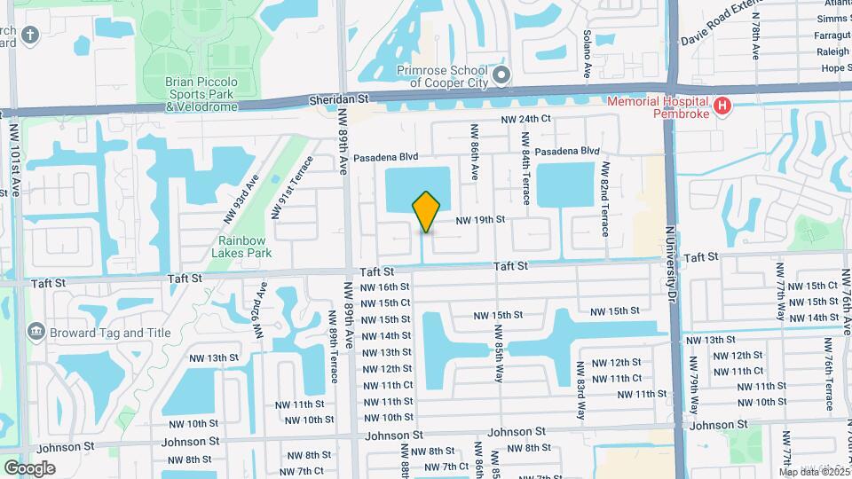 1740 NW 87th Ave Map and Location Details