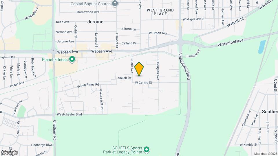 1203 W Centre St, Unit Canaan Place Mapa y Detalles de la Ubicación