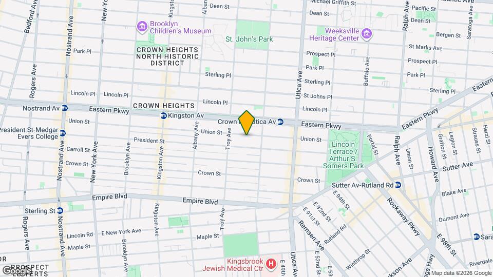 1620 Union St Map and Location Details