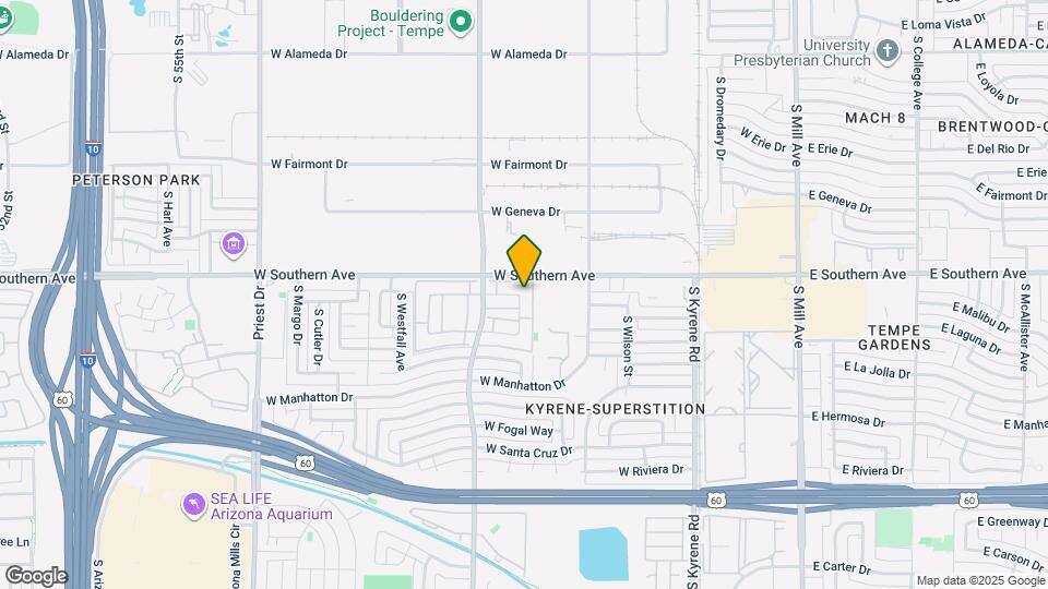 3325 S Judd St Map and Location Details