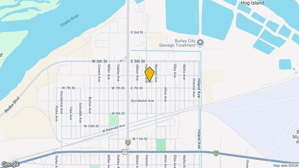 643 Hansen Ave Map and Location Details