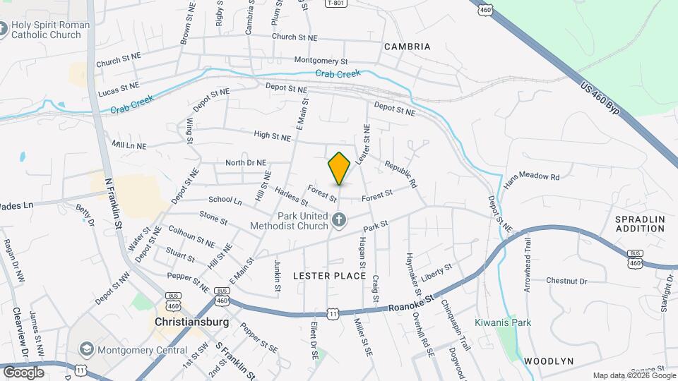 500 Lester St NE Map and Location Details