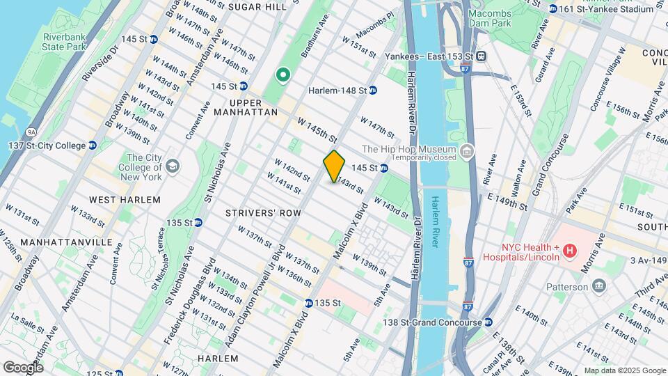 147 W 142nd St Map and Location Details