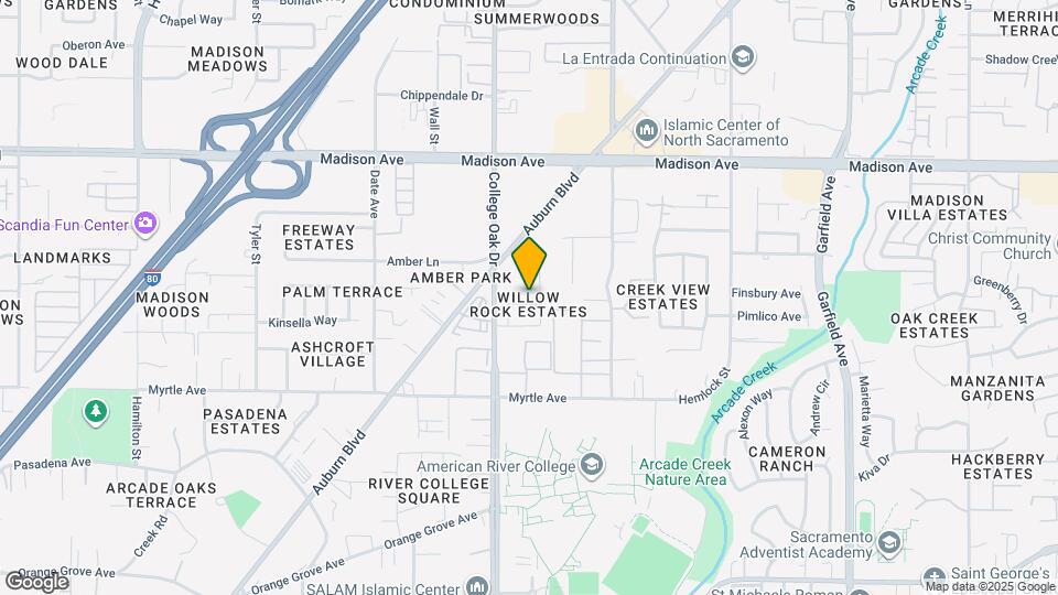 4945 Travertine Cir Map and Location Details