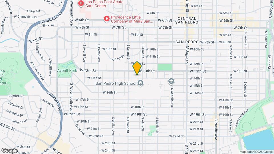 1042 W 14th St Mapa y Detalles de la Ubicación