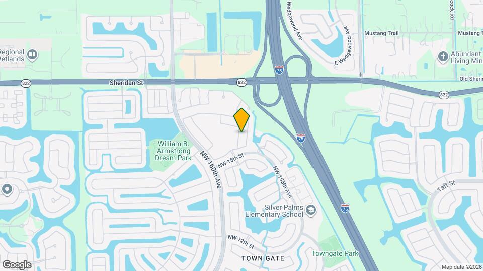 1553 NW 158th Ave Map and Location Details