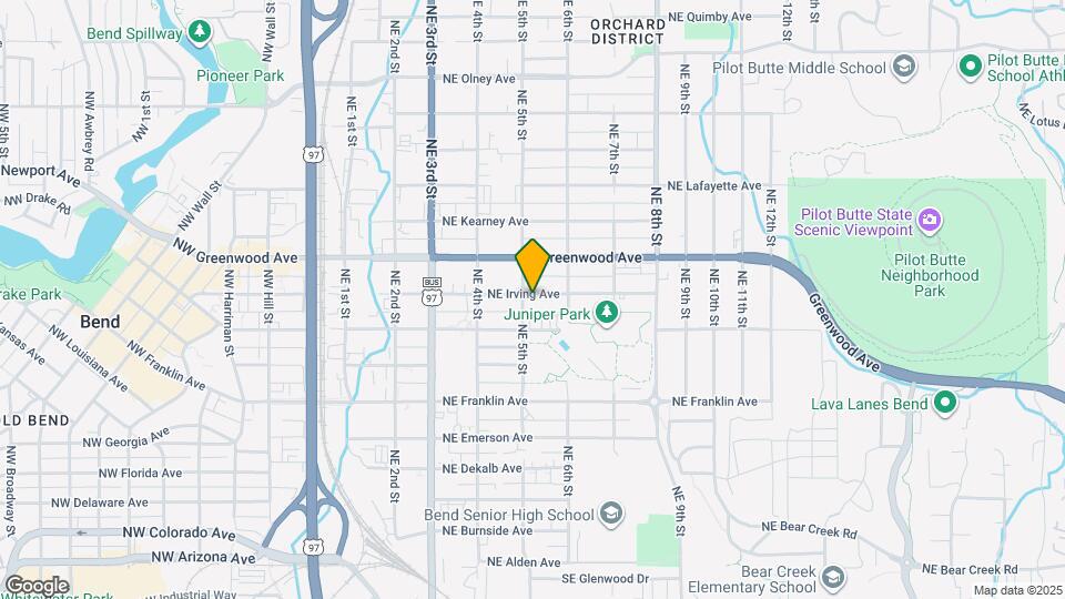 513 NE Irving Ave Map and Location Details