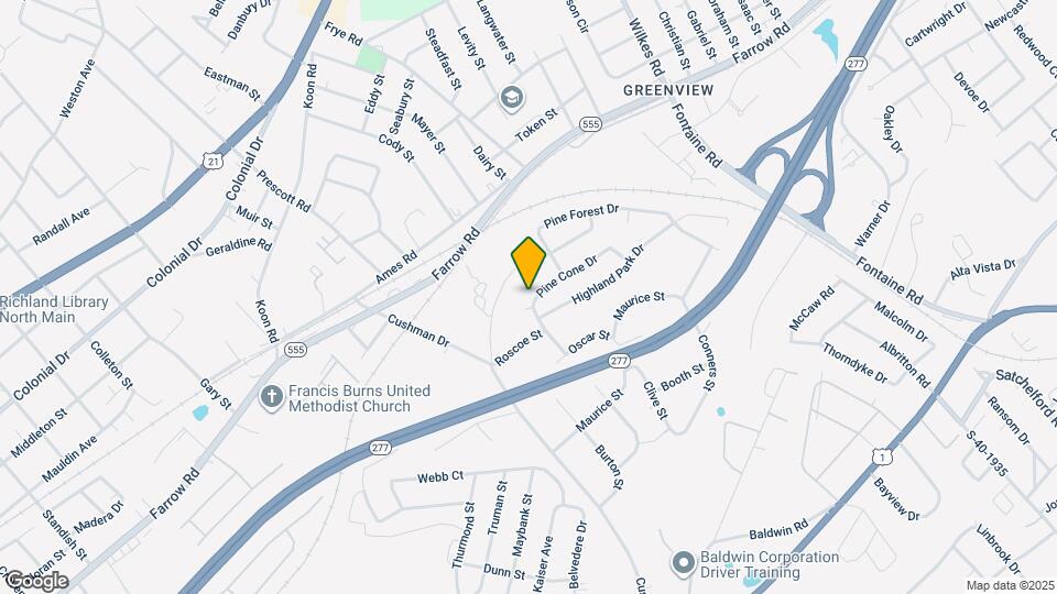 3901 Pine Cone Dr Map and Location Details