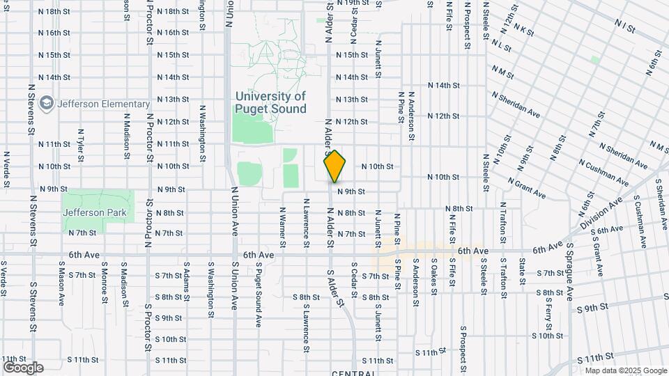 3123 N 9th St Map and Location Details